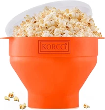 The Original  Microwaveable Silicone Popcorn Popper, Microwave Popcorn Popper, C