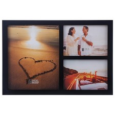 Collage Picture Frame for 8x10 and 2 5x7 Pictures Display with Shatter-Resist...