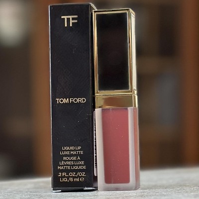 Tom Ford Liquid Lip Luxe Matte 133 Scarlet Stiletto Luxury Lipstick Full Size