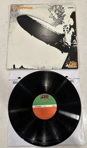 Led Zeppelin I LP SD 19126 1977 Reissue PRC RI Variant Richmond Press VG/VG+
