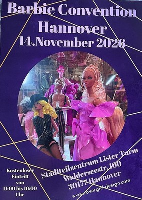 Barbie Doll Convention Flyer 14.11. 2026 Model Muse Silkstone Integrity Mizi JHD