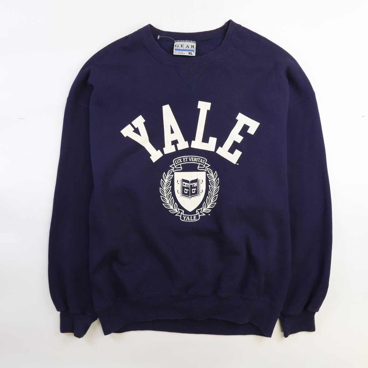 Vintage Yale University Crewneck Yale Crew Neck Yale Hockey