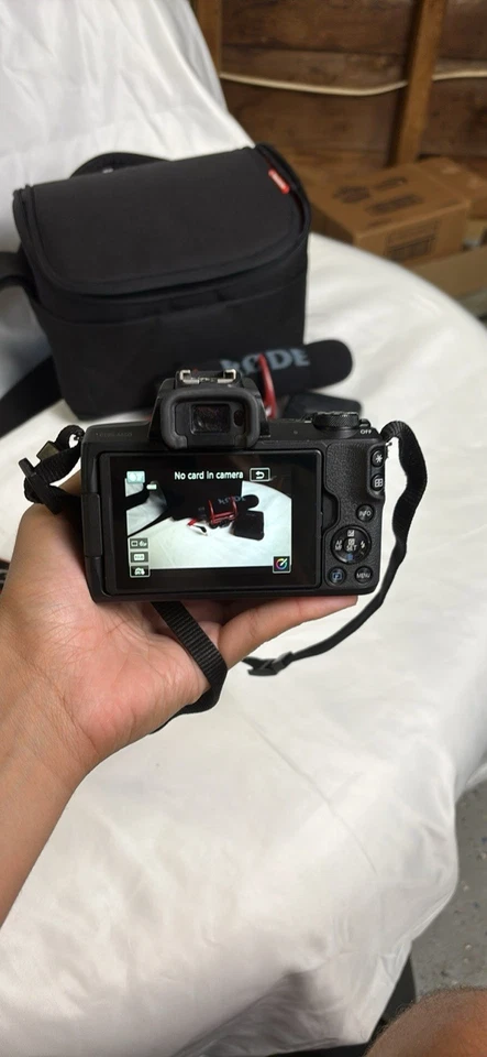 Canon EOS M50 Mirrorless Camera Bundle - Lens, Accessories, & More! - Image 3 of 4