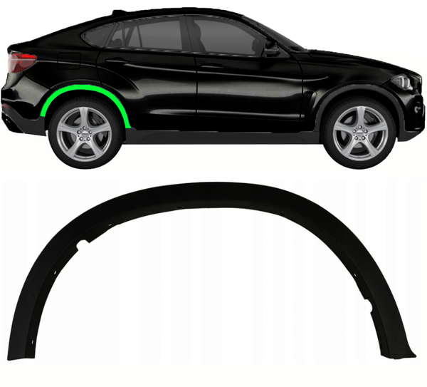 Radlaufverbreiterung FüR Bmw X6 F16 2014 - 2019 Rechts Hinten-image