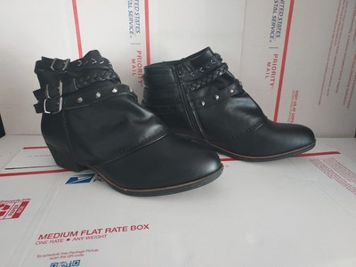 New In Box London Fog Morey Black Size 9.5 Fashion Boot Shoe - #T6