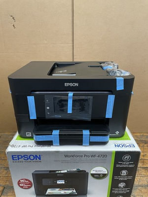 #ad #ad Epson Workforce Pro WF 4720 Wireless All in One Multifunction Printer New Box $250.00