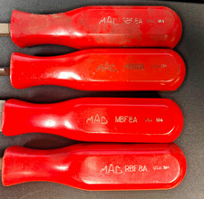 Mac Tools 4-piece File Set Rbf8a Hrb8a Mbf8a Sbf8a