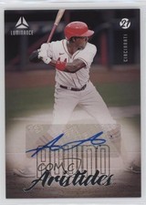 2021 Panini Chronicles Luminance Auto Aristides Aquino #LA-AA Auto sh7