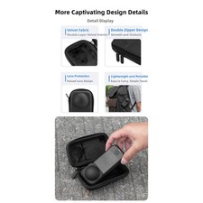 For Insta360 X4 AIR EVA Storage Bag Compact Carry Case for Action Camera Gear