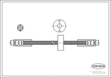 Flexible de frein Audi ALLROAD