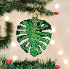 Monstera Leaf Ornament