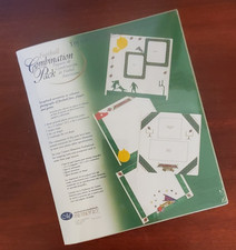 Creative Memories FOOTBALL COMBINATION PACK 10"X12" Scrapbook Pages Stickers Die