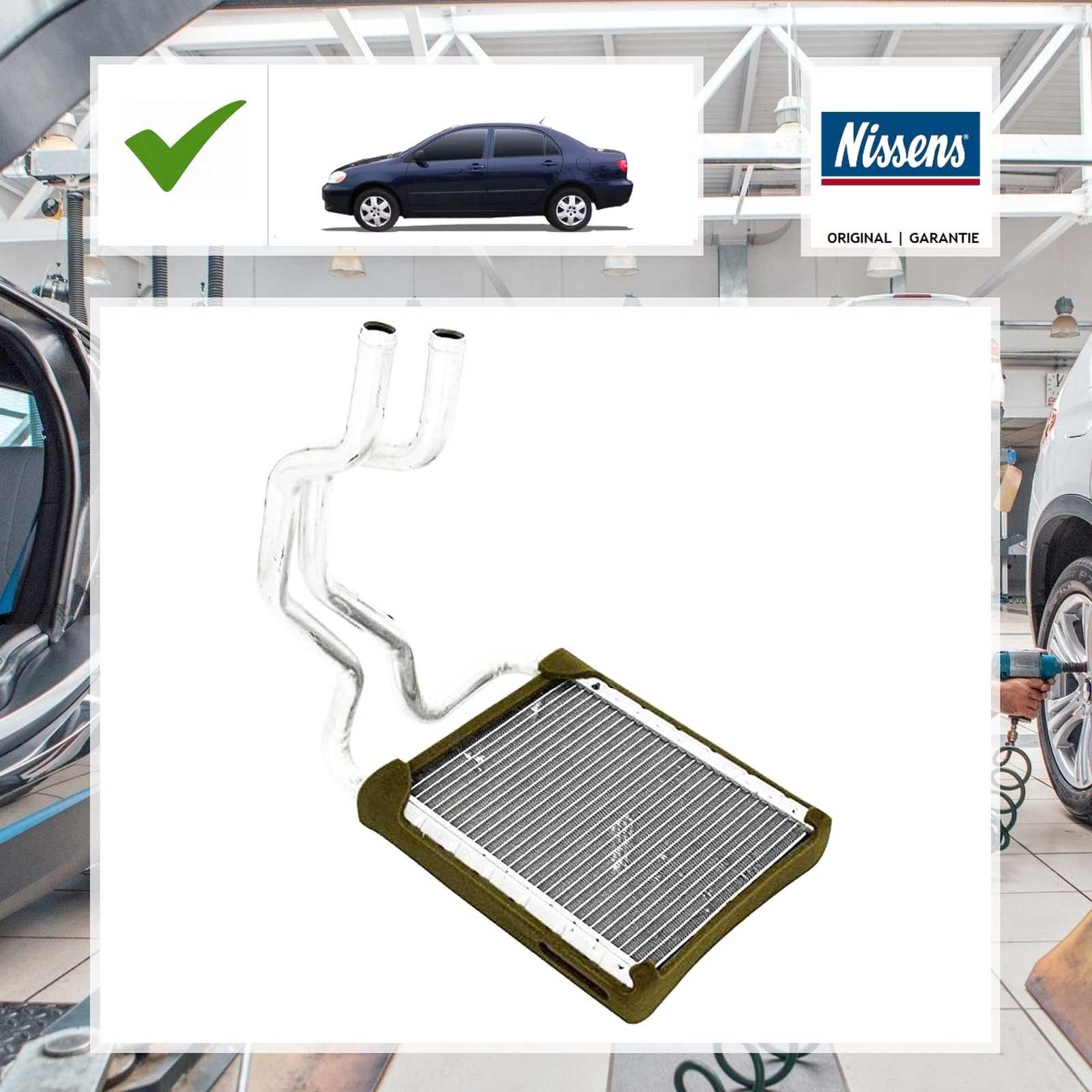 Wärmetauscher, Innenraumheizung Nissens für Kia Cee'd Sw ED 1.6 CVVT