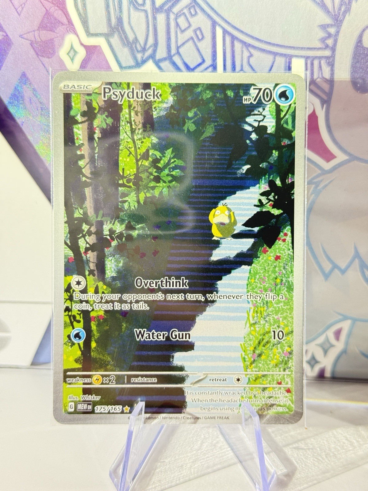 Psyduck 2023 Scarlet & Violet: 151 #175/165 Illustration Rare