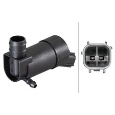 ORIGINAL® Hella Waschwasserpumpe, Scheibenreinigung für Ford FOCUS II Turnier