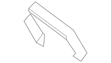 Genuine Nissan AC & Heater Assembly Seal 27288-1PA0A