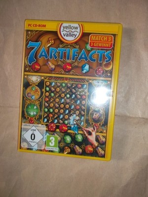 7 Artifacts (PC) Match 3 / 3 Gewinnt Spiel Rätsel 60 Level viele Spielmodi KULT