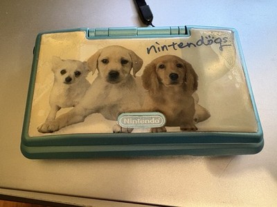 Nintendo DS Nintendogs Best Friend Edition Teal Handheld System