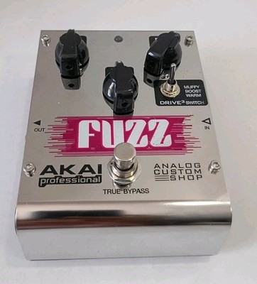 Akai Professional Analog Custom Shop Drive3 Tri-Mode Fuzz Guitar Effects Pedal