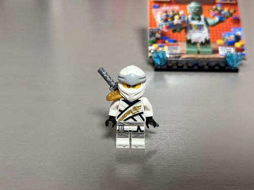LEGO Ninjago Zane Minifigura Legacy njo494 Ninja Blanco - Imagen 1 de 2