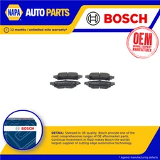 Brake Pads Set fits LEXUS IS250 Mk3 2.5 Rear 13 to 15 4GR-FSE Bosch 0446647050
