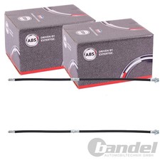 2X A.B.S. BREMSSCHLAUCH VORNE LINKS+RECHTS passend für NISSAN JUKE QASHQAI X-TRA