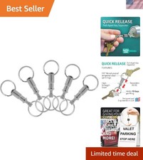 High-Quality Quick Release Keychain Convenient Split Ring System for All Keys