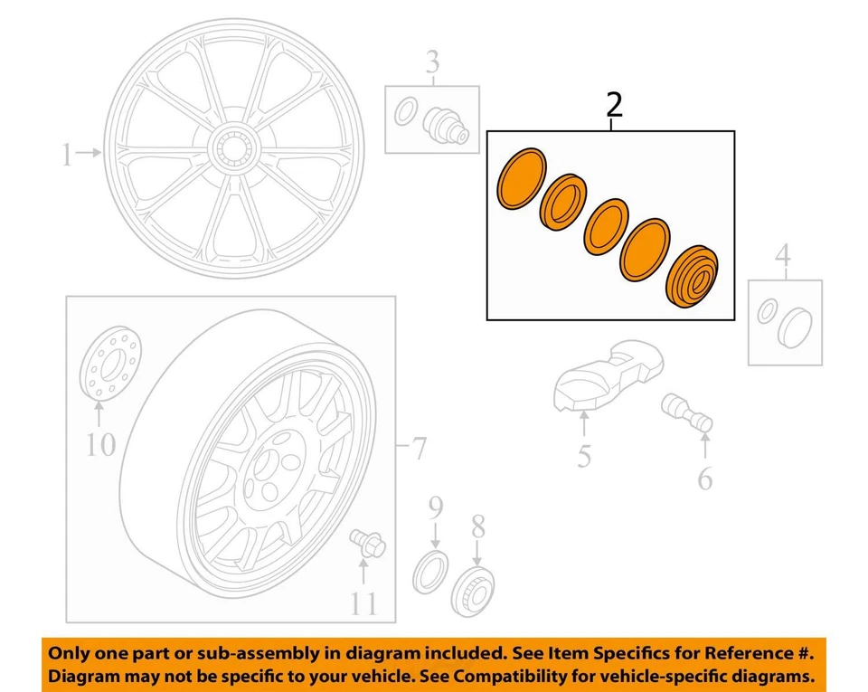 Porca de trava de roda central Porsche 991 911 GT3 RS 99136108190 2016 - 2019 fabricante de equipamento original - Imagem 3 de 4