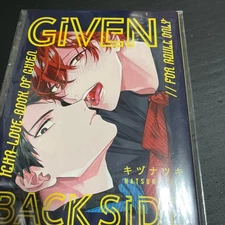 GIVEN BACK SIDE code 01  RITSUMAFU Japan Limited Edition Book NEW