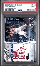 2025 TOPPS CHROME INSPIRATIONAL #IP-10 JOEL EMBIID PSA 9