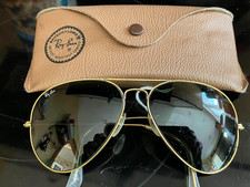 VIntage Pair of Ray Ban Aviator Sunglasses with Original Case