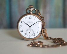 Adolf Matt Frankfurt am Mein Zenith - High grade Swiss made pocket watch