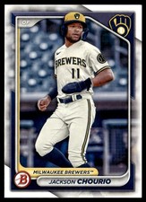 2024 Bowman Prospects Jackson Chourio Milwaukee Brewers #BP-140