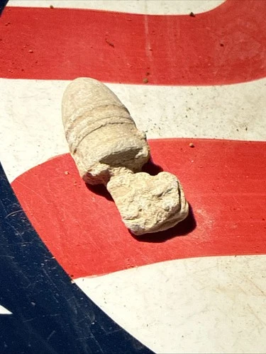 Dug Civil War  💥 🇺🇸 💣 Rare Sharps Hankins Bullet