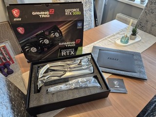 MSI GeForce RTX 3080 GAMING Z Trio LHR 10GB GDDR6X Graphics Card