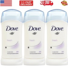 Invisible Solid Deodorant, Fresh - 2.6 oz - 3 pk