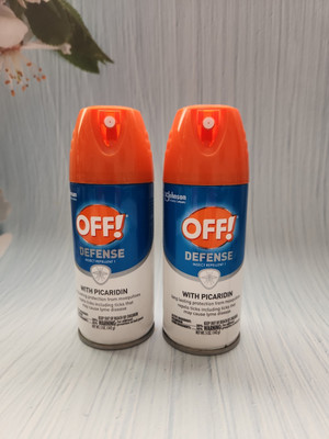 2× Off! Defense Insect Repellent With Picaridin, 5 oz 