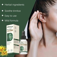 1/2/3 Pack Ear Care Drops Gentle Formula, Tinnitus Treatments Ear Drops 30ml