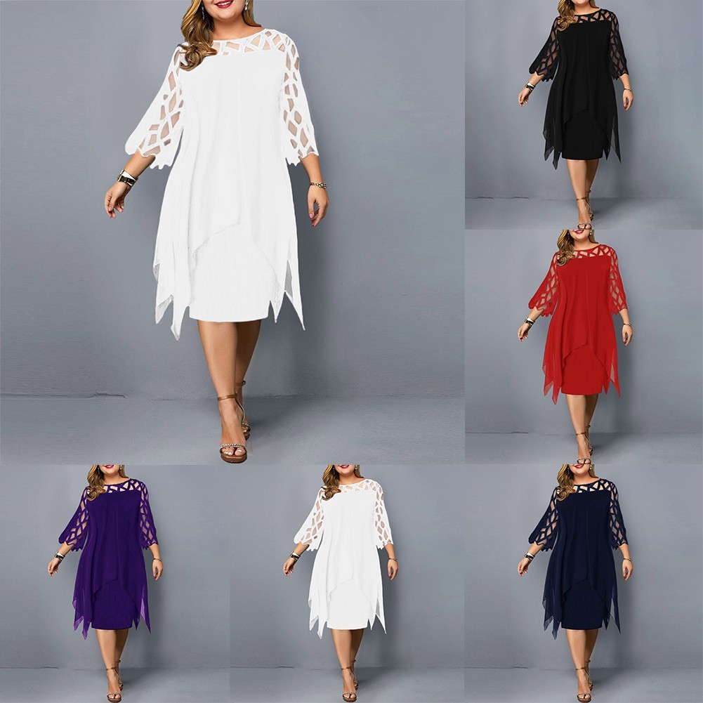 SAINT LAURENT Splendido abito da sera rosso da donna con maniche in pizzo e design cavo