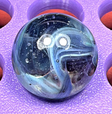 DAS/CHAMPION/WV/JABO LIGHT BLUE BUBBLES SWIRLED SHOOTER .74" BOX01/279