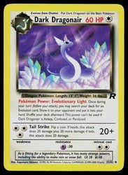 Dark Dragonair 33/82 Team Rocket Uncommon Pokémon Card