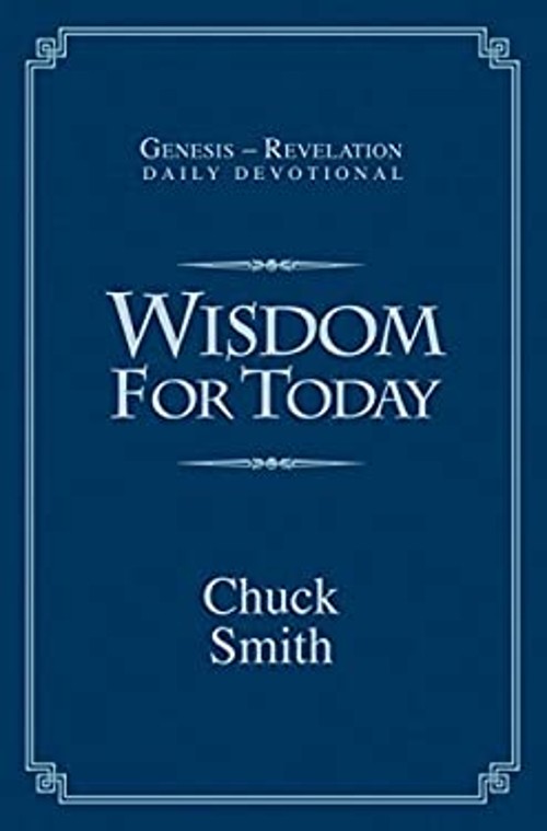 Wisdom For Today Devotional - Paperback Chuck Smith