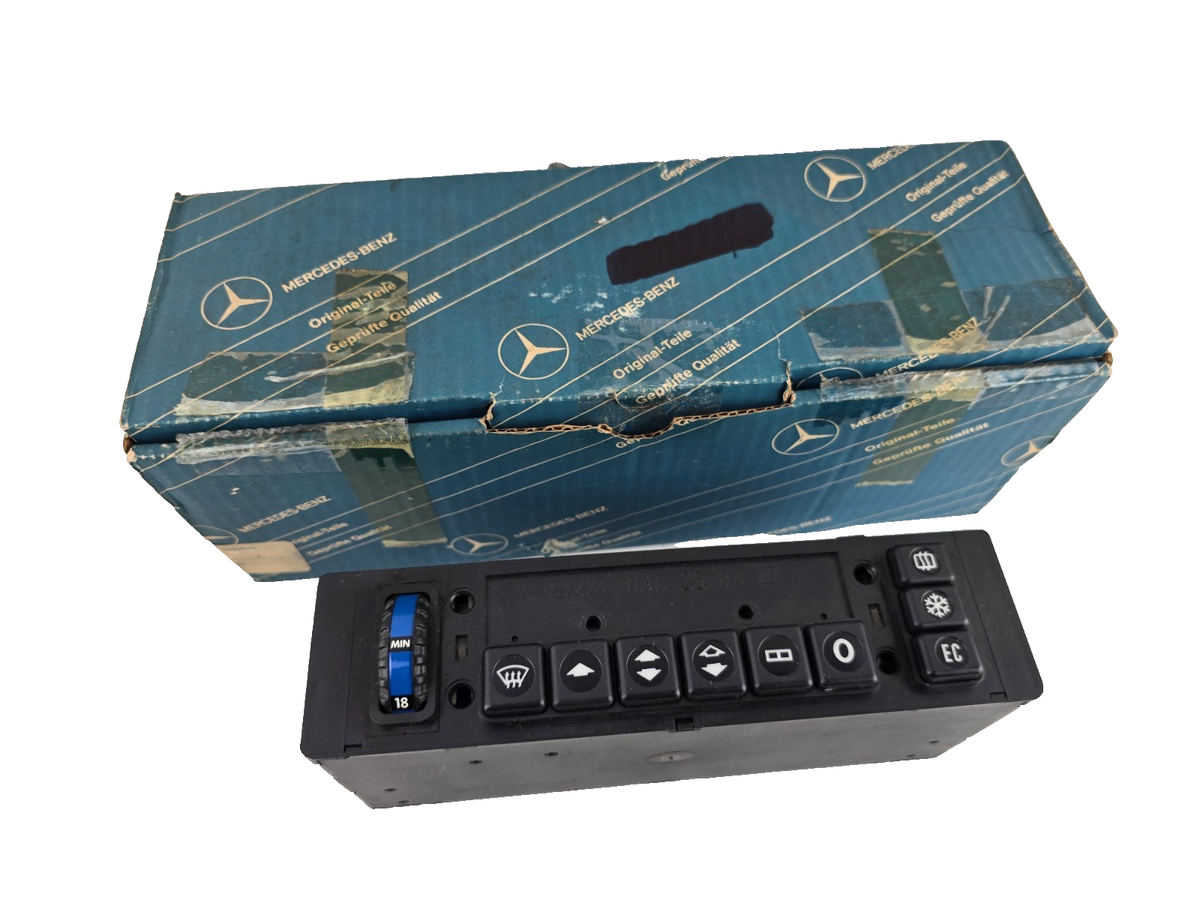 NOS Genuine Mercedes Benz W201 190E Heater Control Panel Assembly