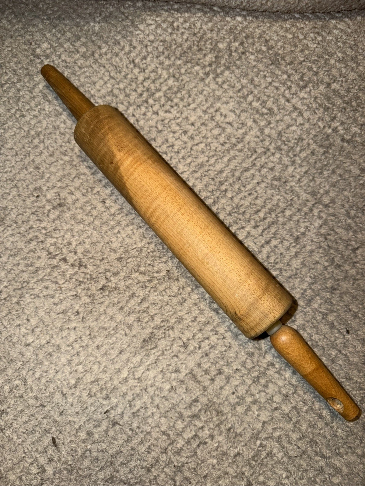 vintage solid wooden rolling pin 17 inches
Opens in a new window or tab