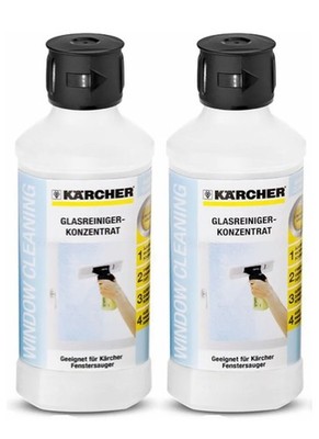 2x Kärcher Fensterreiniger-Konzentrat RM 500, für eine streifenfreie Reinigung