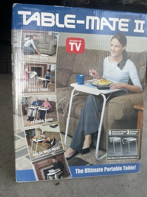 Nachttisch, Klapptisch, Tragbarer Ständer, Table Mate II (B126)