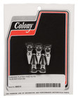 Chrome Spike Nuts 1/4-28 5 Pack Harley Motorcycle Hardware