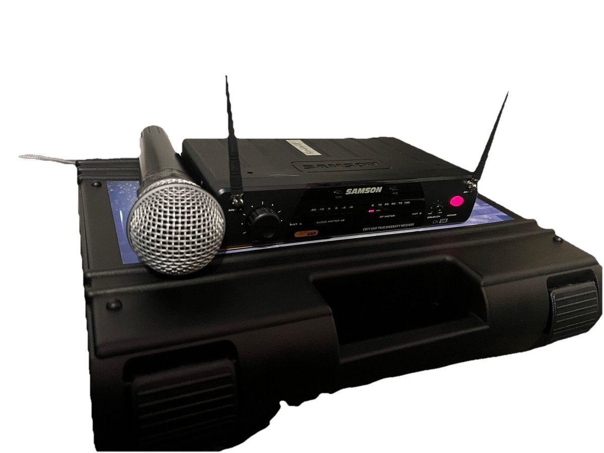 SAMSON CONCERT77 ワイヤレスシステム Samson Concert 77 UHF True Diversity Wireless System. With