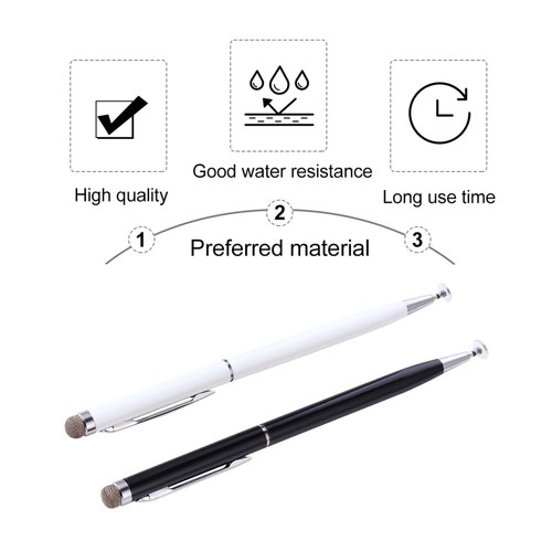 2pcs Universal Stylus Pen Stylus Touch Screen Pens Capacitive Painting - Zdjęcie 2 z 12