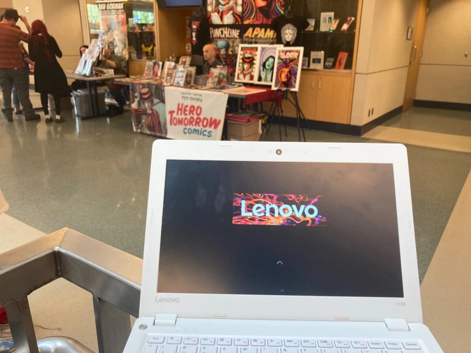 Portátil Lenovo IdeaPad 110s 11,6" (32 GB, Intel Celeron N, 1,60 GHz, 2 GB) - Blanco - Foto 2 de 4